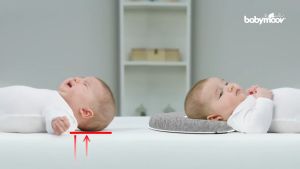 BABYMOOV หมอนหลุมเด็ก เทคโนโลยีผ้า Cool max นอนแล้วไม่ร้อน (0-8m)