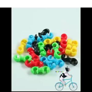 Móc Kẹp Giữ Cố Định Dây Đề Dây Phanh Xe Đạp Hình Chữ S - Giá 5 Cái