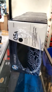 HP Toner 05A CE505A Original Cartridge LaserJet Hitam Tajam Tahan Lama Untuk Printer HP LaserJet
