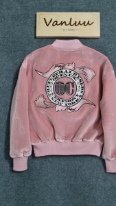 Áo Khoác Nữ Áo Khoác Thêu Áo Khoác Sukajan Jacket Cho Nữ Áo Khoác Bomber Nữ Thêu Họa Tiết Thời Trang