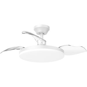Midea | Ceiling Light with Fan for Quiet Sleep Bedroom Living Room Dining Room
