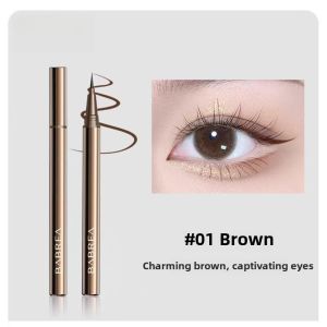 Waterproof Long-lasting Ultra-fine Black Brown Eyeliner Pen for Beginners Smudge-proof Easy-to-use Under-eye Mascara Tool
