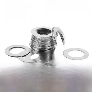 Ultra-Thin 304 สแตนเลสสตีลโลหะเครื่องซักผ้า Gap สกรูแบนแหวน Φ3-M12 ฮาร์ดแวร์ตัวยึด Pad วงกลมจากจีน