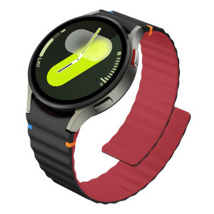 Magnetic Strap for Samsung Galaxy Watch 7/6/5/4 Classic 44mm 40mm Silicone Loop Band for Galaxy Watch 7/6/5 Bracelet Accessories