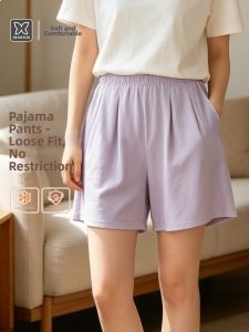 DIEANFEN | Cool Sensation Loose Fit Slimming Girl Sleep Shorts