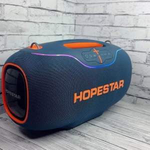 SY-Hopestar A80 ลำโพงบลูทูธ 350วัตต์ พร้อมไมค์ลอย1อัน ลำโพง6ดอก มีไฟRGB ปรับเบส3โหมด  IPX6 ของแท้100%
