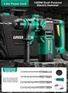 Multipurpose High Power Combination Hammer Drill