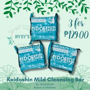 Keidoshin Mild Cleansing Bar 3pcs by Shinkò Faith