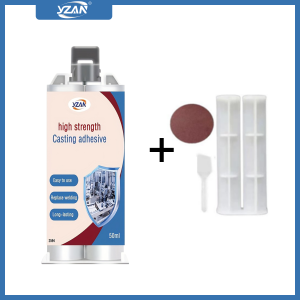 AB Casting Repair Glue High Temperature Resistant Liquid High Strength AB Glue Strong Metal Repair Glue Cold Welding Glue Magic Plastic Repair Industrial Repair Agent AB Glue Sealant.