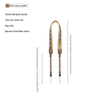 Caden | Dây Đeo Máy Ảnh Dân Tộc Chịu Trọng Lượng Cao Điều Chỉnh Được