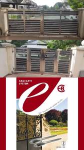 SWING ARM AUTOGATE E8 E3000 620MM AUTO GATE SYSTEM ( MOTOR ONLY )- AUTOGATE_ONLINE