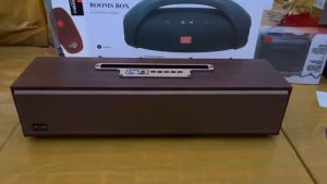 Loa Bluetooth Vỏ Gỗ XM-520 Công Suất 20W Dung Lượng Pin Lớn Âm Thanh Hay Âm Bass Mạnh Đầy Đủ Các Cổng Kết Nối - Tặng kèm dây cắm 3.5 - Bảo hành 12 tháng