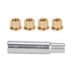 4/8Pcs Brass Wheel Nuts with Socket Tools for 1/30 RC Crawler Car Axial SCX30 Upgrade Parts