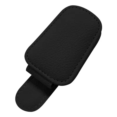 SEAMETAL Leatherette Car Glasses Clip Multifunction Sun Visor Eyeglasses Clip Magnetic Sunglasses Holder for Car Accessories