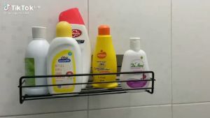 Kệ sắt tobis để nhà tắm dán tường không cần khoan