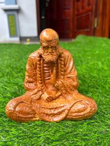 Tượng Đạt Ma Sư Tổ ngồi thiền phong thuy kt 15/15/9