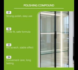 Car Scratch Repair Paste Glass Polishing Compound Paint Scuff Remover Auto Body Scratch Restorer Cleaner With Sponge Pad