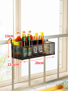 Balcony Hanging Railing Flower Pot Shelf