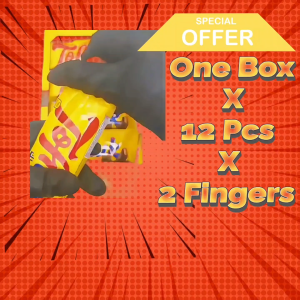 Tofiluk Caramel Crunch Chocolate Bars | One Box | 12 Pcs | 2 Bars | 2 Fingers | chocolate | Tofiluk | Gandour