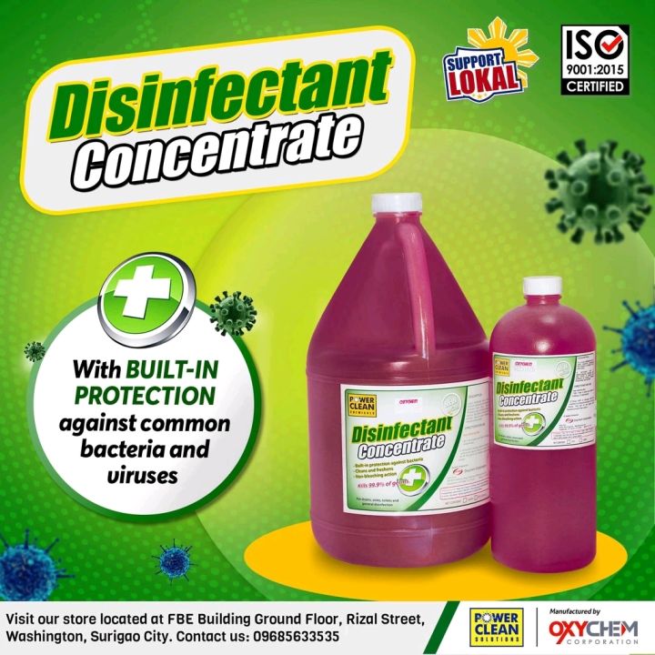 DISINFECTANT CONCENTRATE | Lazada PH