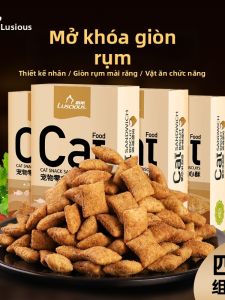 LUSCIOUS | Bánh Nhỏ Răng Cho Mèo Với Cây Mèo