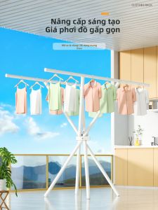 SHUHONG | Foldable Portable Indoor Clothes Drying Rack Small