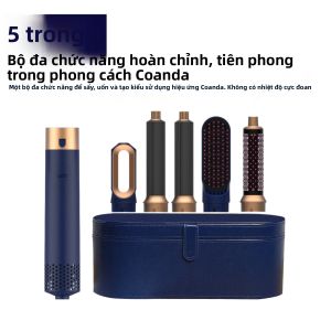 Máy Tạo Kiểu Tóc Chuyên Nghiệp 5 Trong 1 Máy Sấy Tóc Ion Nhanh Khô Với Bộ Lược Chải Nóng Máy Duỗi Tóc Tốc Độ Cao Dùng Cho Salon