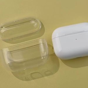 Clear Soft TPU Earphone Case with Lanyard Strap for Airpods Pro 3 2nd Generation Air Pods 4 2024 Gen Cover Accessories