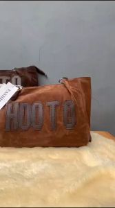 Tas Tote Bag Wanita Import Bahan Beludru Tas Bahu Cewek Semi Rantai 219383 1938