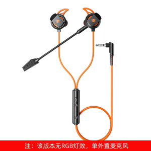 Plextone RX3 Wired In-Ear Gaming Headset High Sound Quality Mobile Computer Soft Earplugs Dual Long Microphone Esports Headphones