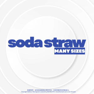 Classic Softdrink Soda Straws Sari sari store