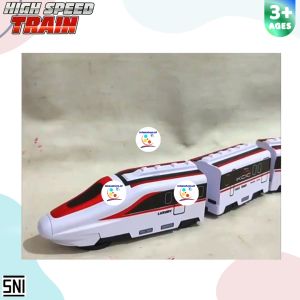 Mainan Kereta Cepat High Speed 4 Gerbong Train KCIC IT194
