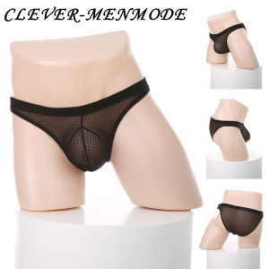 Người đàn ông lưới đồ lót tam giác hợp thời trang chàng trai T-back thời trang đôi Ding đồ lót nylon cắt ra