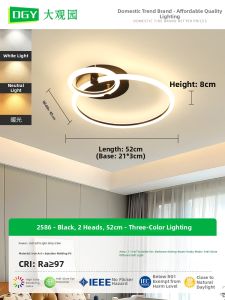 DGY | Modern Nordic Minimalist Luxe Ceiling Light