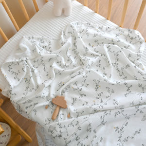ANYOUBI | Sweat Absorption Breathable Bamboo Cotton Double Layer Gauze Bedsheet