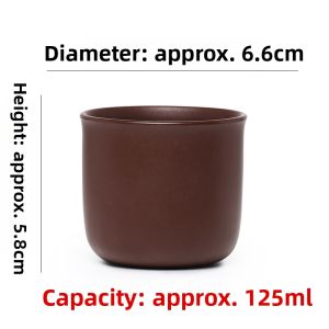 CANGHUTIANXIA | Yixing Zisha Teacup Personal Use Purple Clay Kung Fu