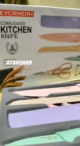 [383GR] PISAU SET JERAMI / PISAU DAPUR SET 6IN1 / KITCHEN KNIFE SET 6IN1