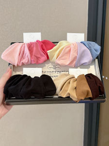 ยางรัดผมผ้าขนหนูสุดหรูสำหรับผู้หญิง ยางรัดผมยืดหยุ่นสูง ทนทาน ไม่ทำลายผม รัดผม ตกแต่งผม ยางรัดผมสุดหรูสำหรับผู้หญิง