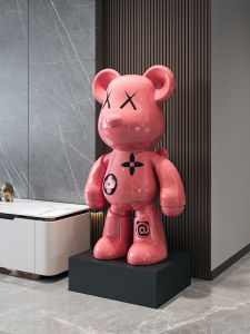 Luxury Large Size Resin Violent Bear Money Box Living Room Decorative Accessories Floor Standing Elegant And Stylish Home Decor