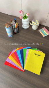 FCI Binder Notebook Filler Refillable 16 pages Sold in 20 pcs All In Assorted Colors Binder Notebooks For College School