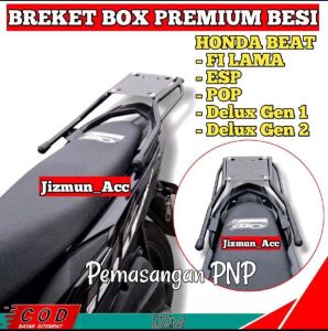 Breket box Honda Beat Deluxe Beat Street Beat Fi Beat Karbu 2010-2025