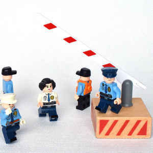 Kids Traffic Gate Toy Gate Parking Lot Charge Lift Rod Community Fence High-Speed Toll Station Barrier