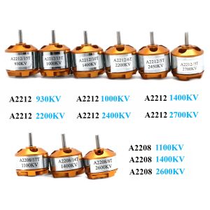 A2212 A2208 Brushless Motor 930KV 1000KV 1400KV 2200KV 2700KV For RC Aircraft Plane Multi-copter Brushless Outrunner Motor