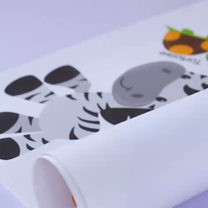 Tranh decal dán tường Động Vật và Cây Táo - Tranh dán tường decor phòng động vật cho bé