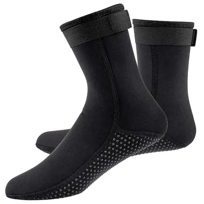 3mm Neoprene Diving Socks Wetsuit Shoes Non-slip Adult Warm Patchwork Elasticity Diving Surfing Boots for Swimming Snorkeling