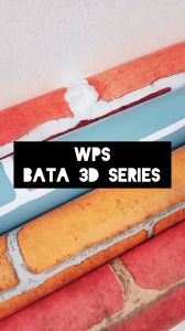 Wallpaper Stiker Dinding Motif Batu Bata Untuk Dekorasi Ruang Tamu Teras Rumah Model Klasik Pelapis Kayu Triplek Meja Bahan Pvc Ukuran 100cm