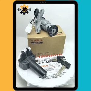 Keyset Original Yamaha 4WH Kunci Kontak F1ZR Vega R Lama Force 1 Sigma Alfa Kunci Motor 1 Set Key Set Konci Motor Poswan FIZR Asli Konci Kontak Anti Maling Ori YGP