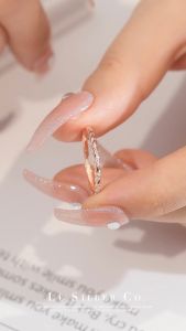 Le Silber Co. S925 Sterling Silver - Simple Braid Ring Cincin Perak