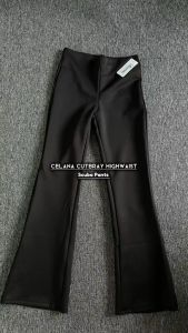 Celana Cutbray Scuba Premium & Celana Panjang Wanita