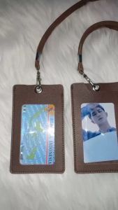 NAM TAG KULIT/ID CARD HOLDER KULIT/GANTUNGAN LEHER  NAMA